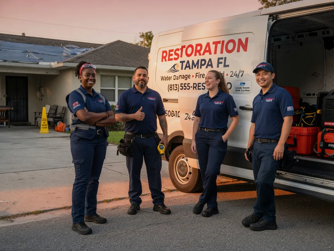 Water Damage Restoration company in Quinby, VA